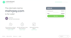 Desktop Screenshot of mehrpay.com